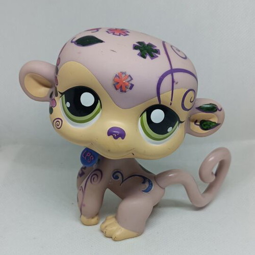 Littlest Pet Shop Jumbo Monkey figure used for custom project