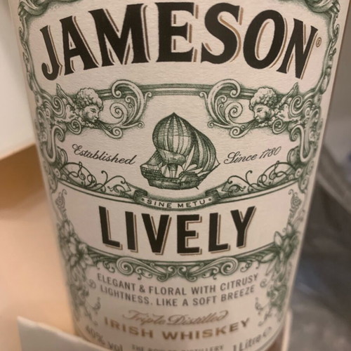 Jameson Lively 1L The Deconstructed Series sealed, discontinued edition