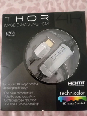 Thor Image Enhancing HDMI Cable like new for 1080 to 4K upscaling