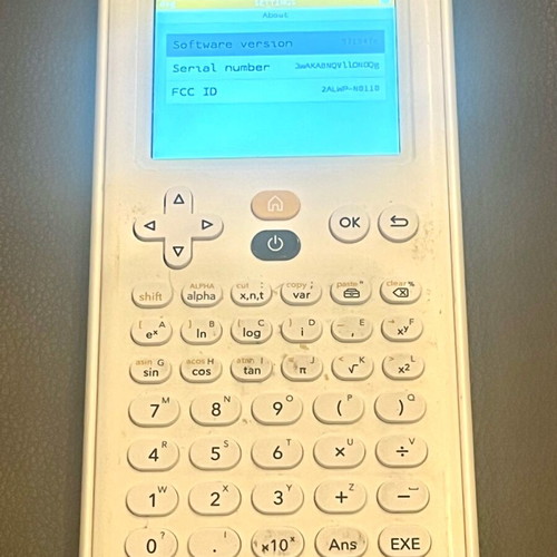 NumWorks Graphing Calculator N0110 like new for SAT, ACT, AP, IB exams