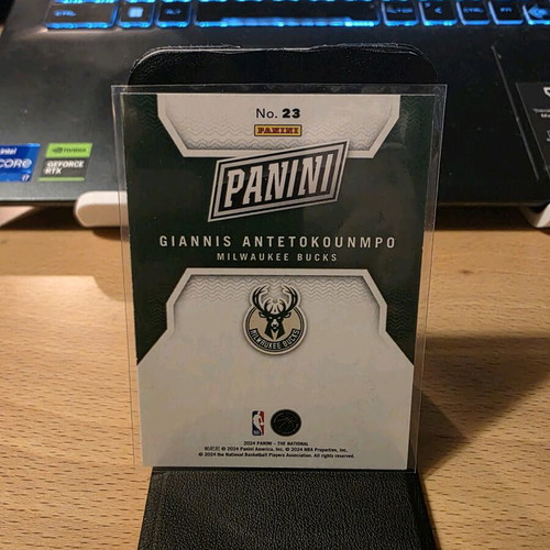 Giannis Antetokounmpo 2024 Panini The National Promo Card like new