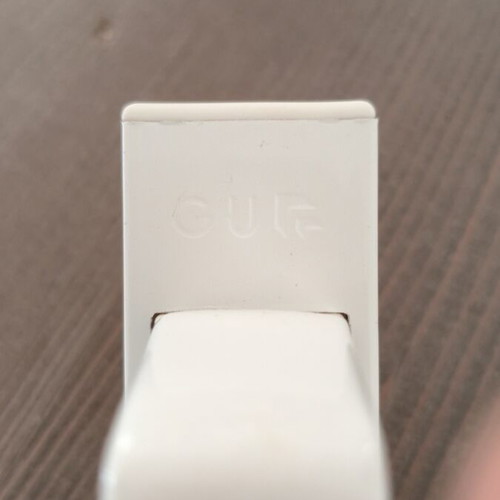 GU aluminum window handle white, like new