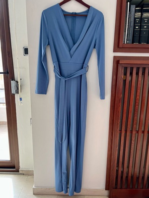 One-piece jumpsuit new, blue color, size XL