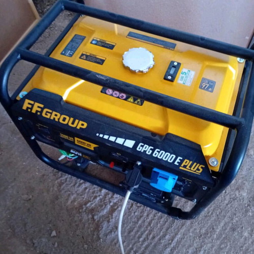F.F. Group GPG 6000 Plus gasoline generator four-stroke new 6kVA