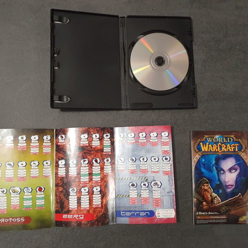 Starcraft PC game used, English version with manual