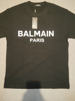 Balmain T-shirt καινούργιο, μέγεθος L, μαύρο