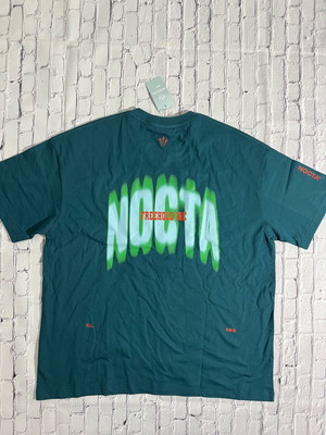 Nocta Nike T-shirt new, sizes L and XL, blue and green