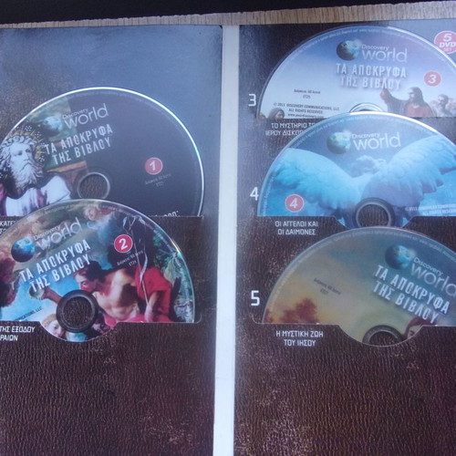 Discovery World The Apocrypha of the Bible 5 DVDs new in case