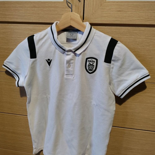 Short-sleeve authentic PAOK shirt like new, size 9-10 years