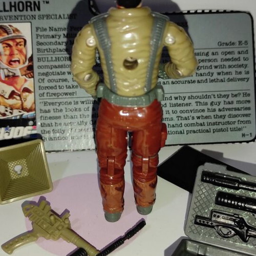 G.I.JOE - Bullhorn (v1) - 1990, Hasbro.