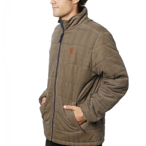 Brixton Mens Cass Puffer Jacket new, size S/M, 100% polyester