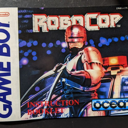 RoboCop Game Boy like new, American edition, complete