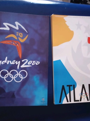 Olympic posters used, box set 1896-2004