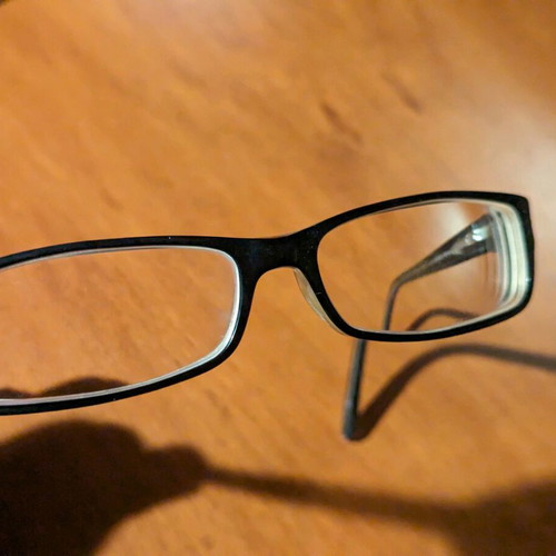Ray Ban prescription glasses used with Miss Sixty case