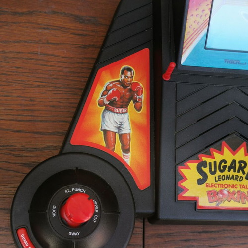 Sugar Ray Leonard Electronic Talking Boxing used game