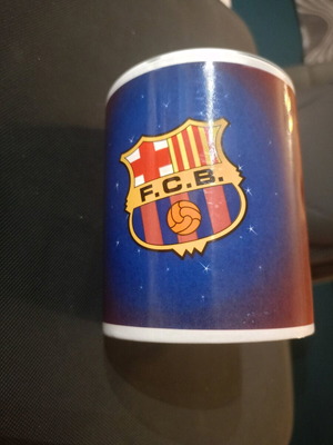 F.C. Barcelona mug like new, authentic