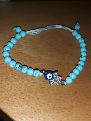 Bracelet with Fatima's hand charm