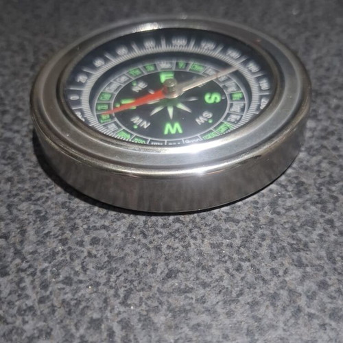 Metal Compass Feng Shui 7.5cm like new