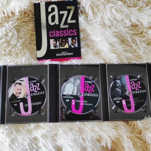 Jazz DVD box set with 5 discs new