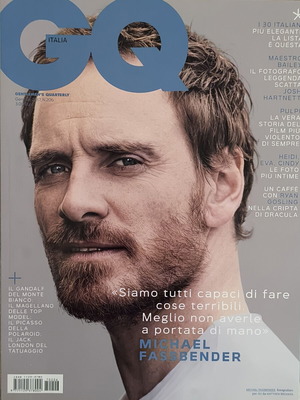 GQ Italian Magazine January 2017 Issue 206 like new