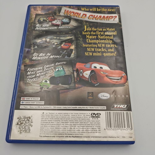 Cars Mater National Championship PlayStation 2 PS2 used