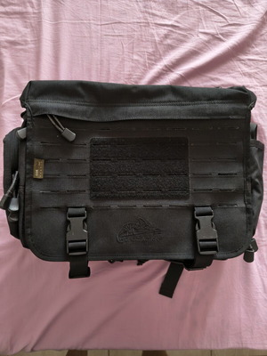 Direct Action Messenger Bag like new, black, Cordura 500D, laptop compartment