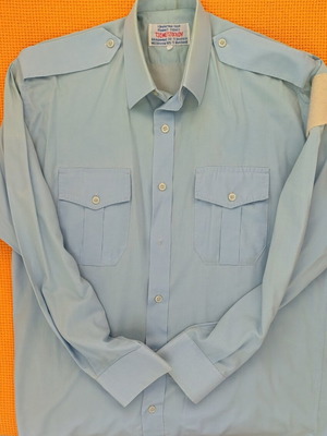 Police shirts used, women's size 2, medium, pack of 2
