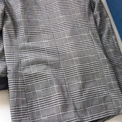 Stradivarius women's jacket used, grey black, seasonal