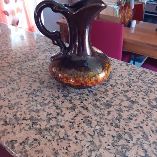 Ceramic decorative pitcher like new