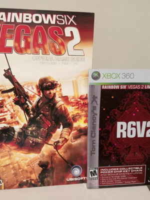 Tom Clancy's Rainbow Six Vegas 2 Xbox 360 Limited edition καινούργιο Αμερικανική Έκδοση