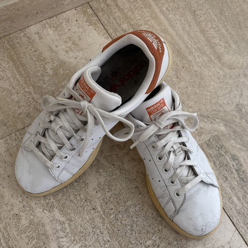 Adidas Stan Smith sneakers used, white size 42 unisex