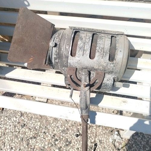 Vintage theatrical spotlight used, IFF, 1945-50