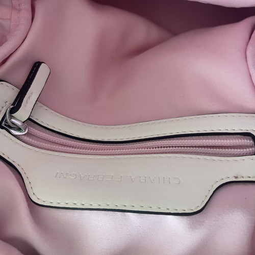 Chiara Ferragni Flirting Backpack like new, white