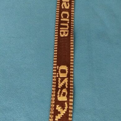 Ozaytac kids belt with embossed crown buckle 75cm like new