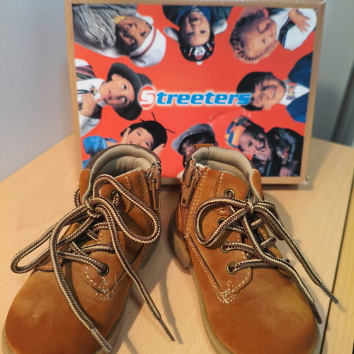 Streeters Kids Boots Size 21 Like New Tan Camel
