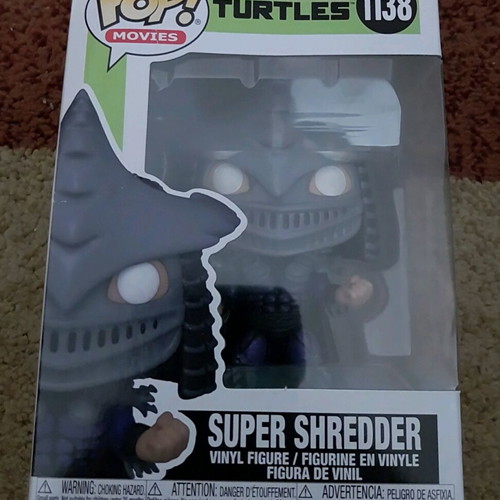 Funko Pop Super Shredder TMNT Nickelodeon 1138 like new