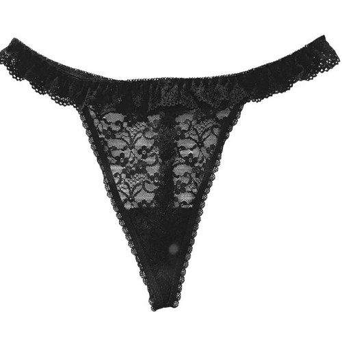Roza Black String Size M New