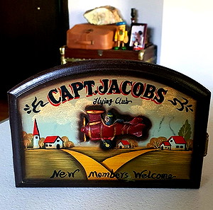 Κλειδοθήκη Capt.Jacobs,vintage,συλλεκτική.