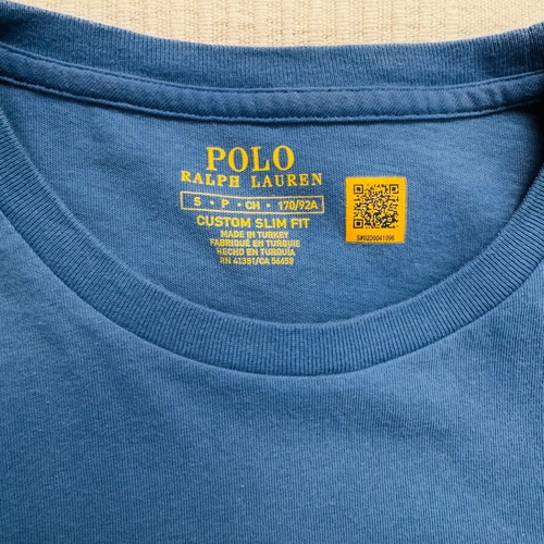Polo Ralph Lauren t shirt like new, size S, blue