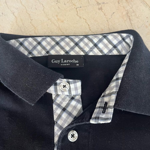 Polo shirts Guy Laroche set white and black new