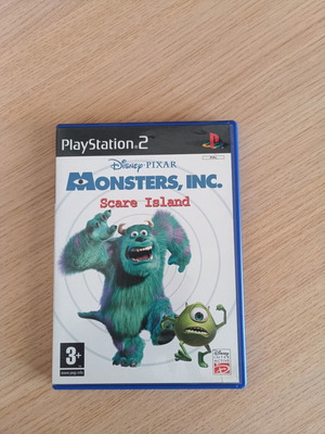Monsters Inc Scare Island παιχνίδι PS2 σαν καινούργιο, χωρίς βιβλιαράκι
