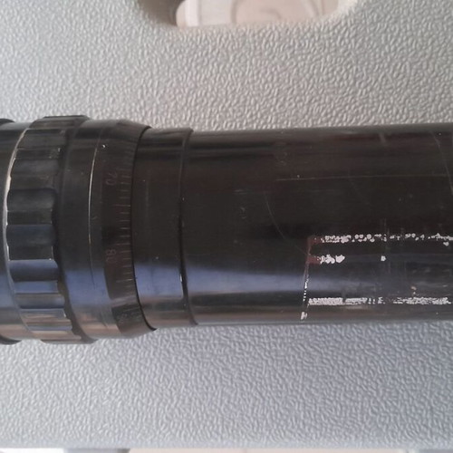 Vintage PZO Warszawa NA32 Anamorphic Projection Lens used