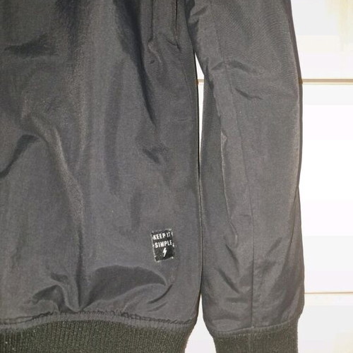 Emerson unisex jacket size S like new, black-blue