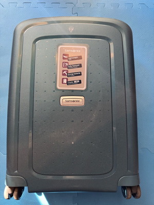 Samsonite S'Cure Spinner 55cm Чанта за пътуване с 4 колела, твърда, с височина 55 см.