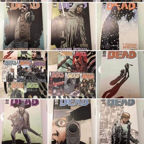 Walking Dead set of 78 new comics with rare variants and specials