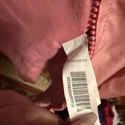 Zara windbreaker jacket like new, pink, size M