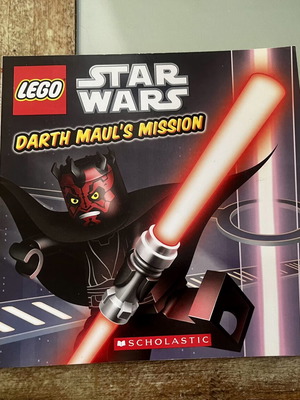 LEGO Star Wars Darth Maul's Mission book, Scholastic