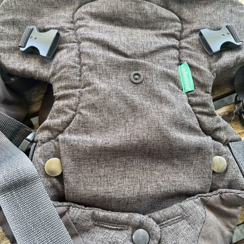 Infantino Flip Advanced 4-in-1 ergonomic baby carrier used