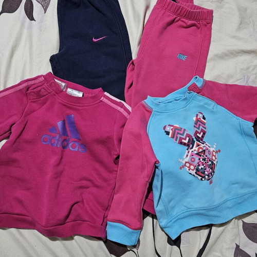 Nike and Adidas kids sets like new, size 9-12 months, 2 sets