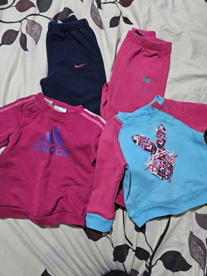 Nike and Adidas kids sets like new, size 9-12 months, 2 sets